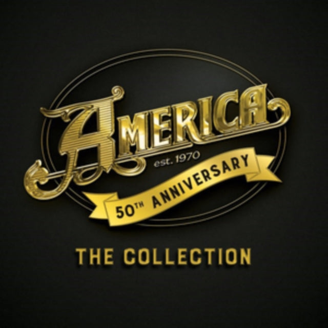 America - 50Th Anniversary & Hat Trick (Limited/Orange & Black Mixed/180G) - LP Vinyl Bundle