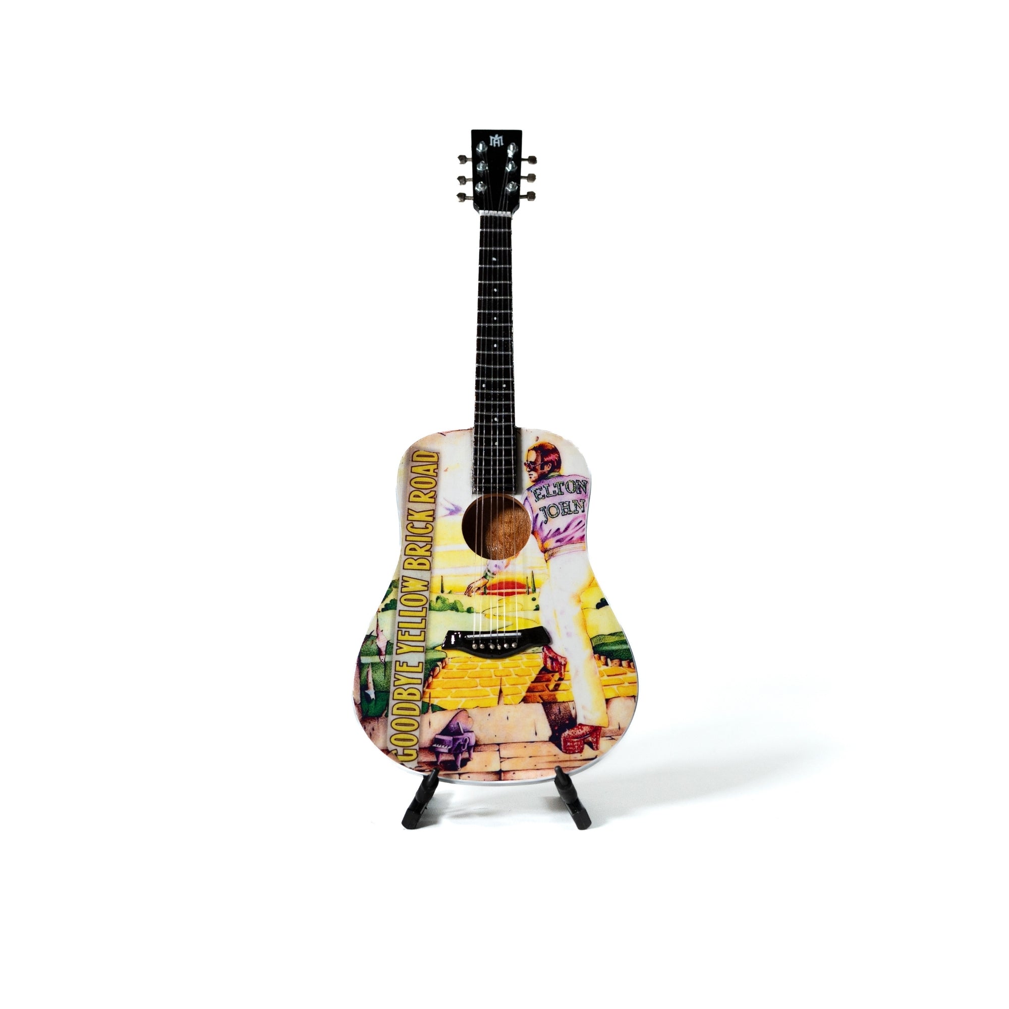 Goodbye Yellow Brick Road Miniature Guitar