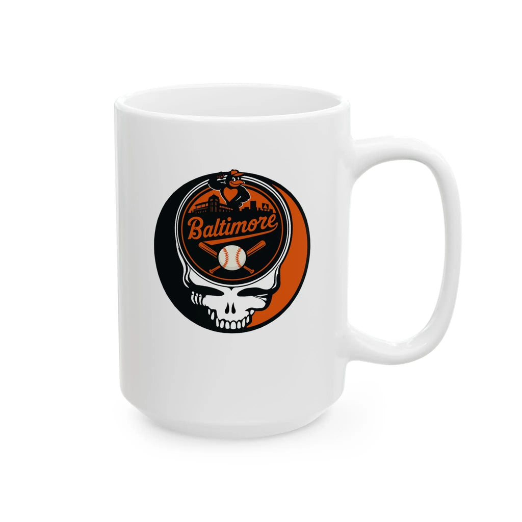 Baltimore Orioles Original Stealie Grateful Dead Coffee Mug