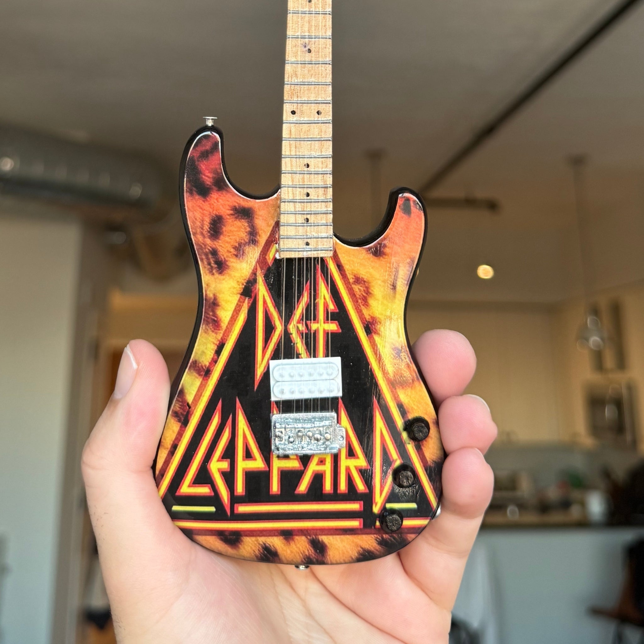 The Complete Def Leppard Miniature Guitar Set – All 6 Official Designs