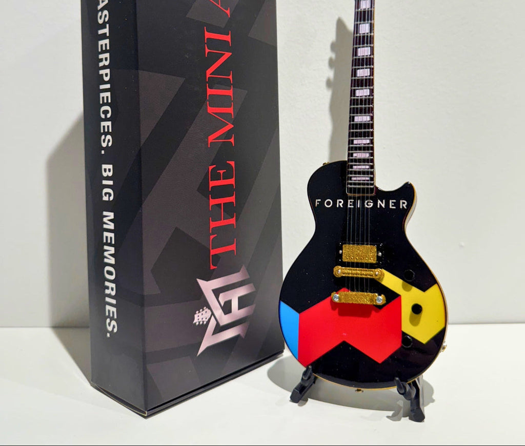 Foreigner "Agent Provocateur” Miniature Guitar