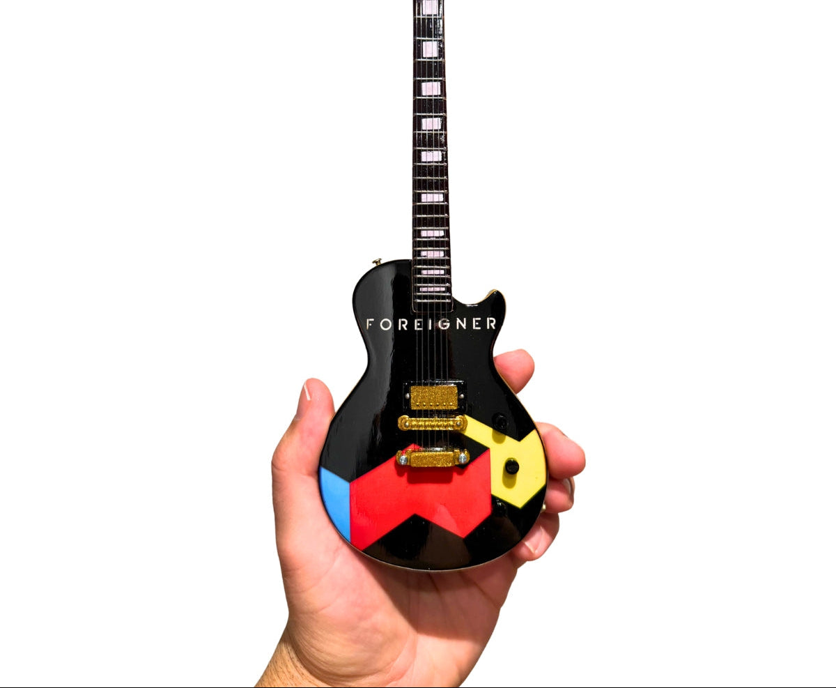 Foreigner "Agent Provocateur” Miniature Guitar
