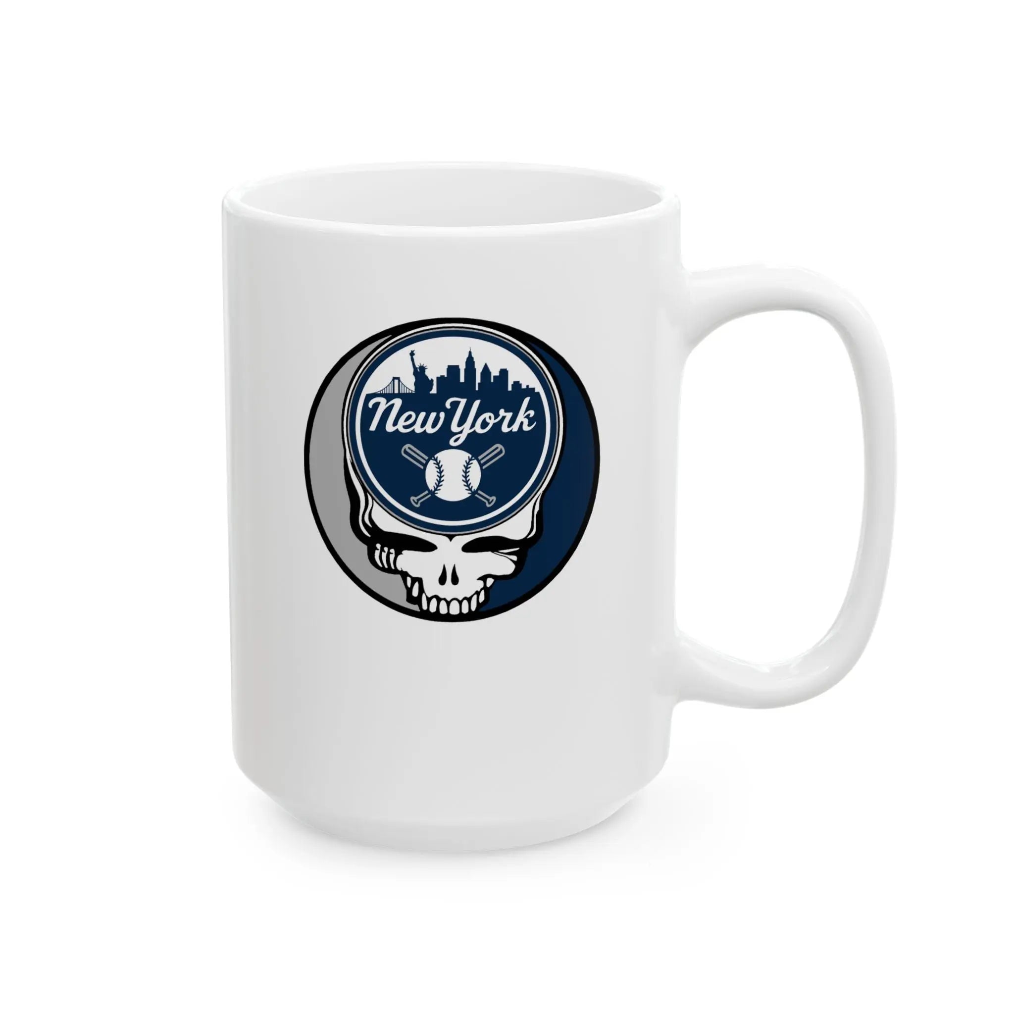 New York Yankees Original Stealie Grateful Dead Coffee Mug