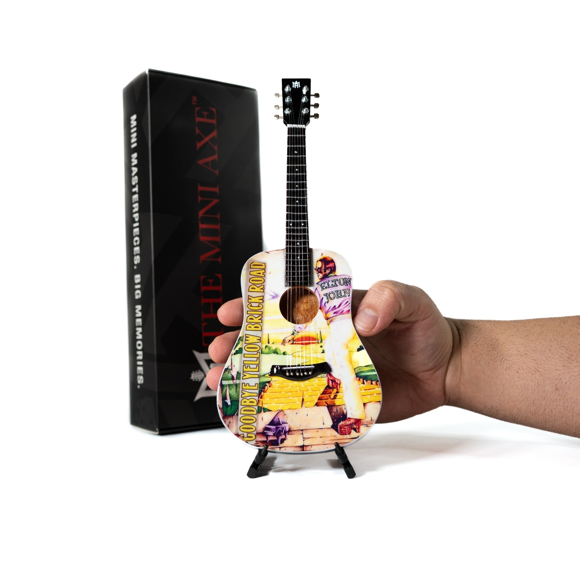 Goodbye Yellow Brick Road Miniature Guitar