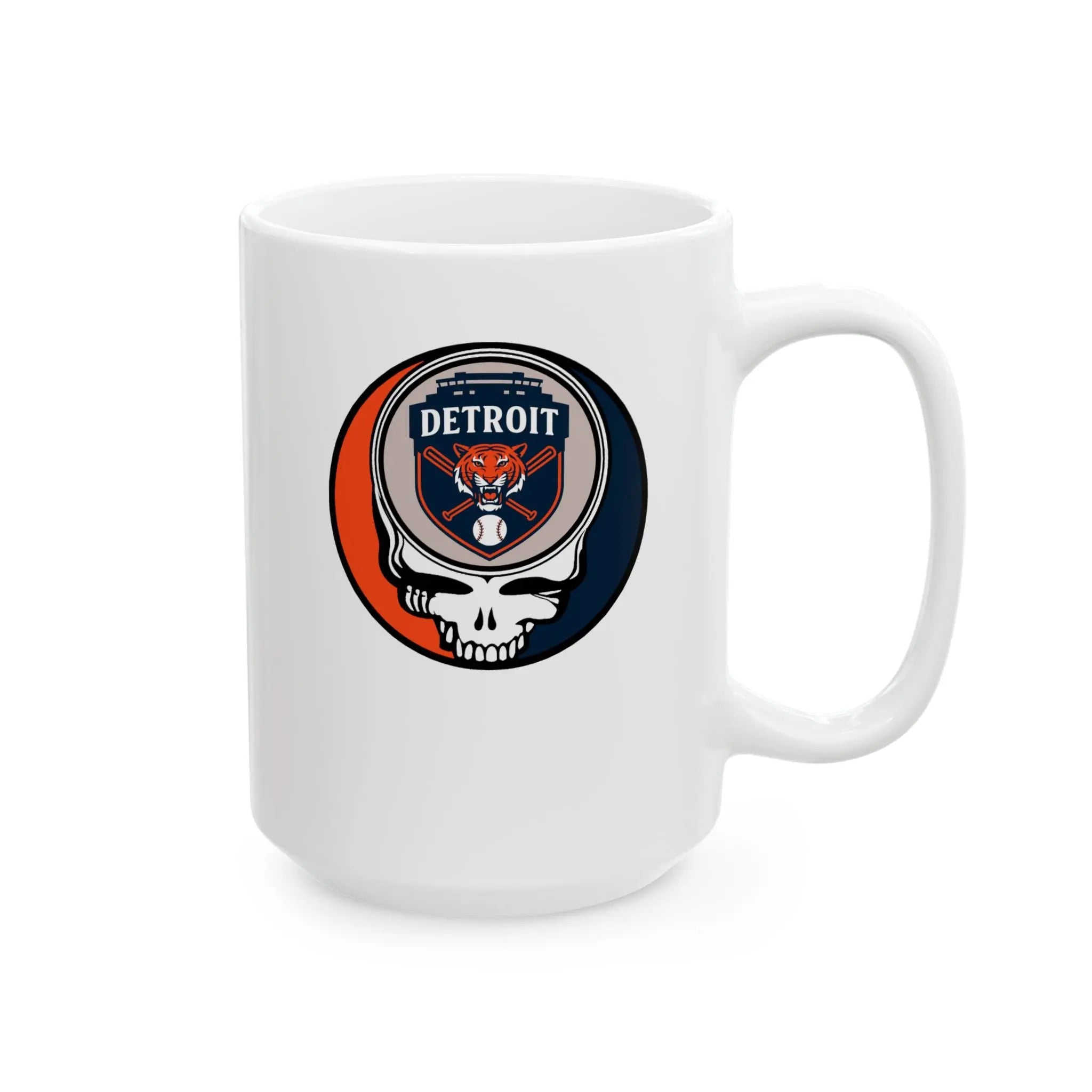 Detroit Tigers Original Stealie Grateful Dead Coffee Mug