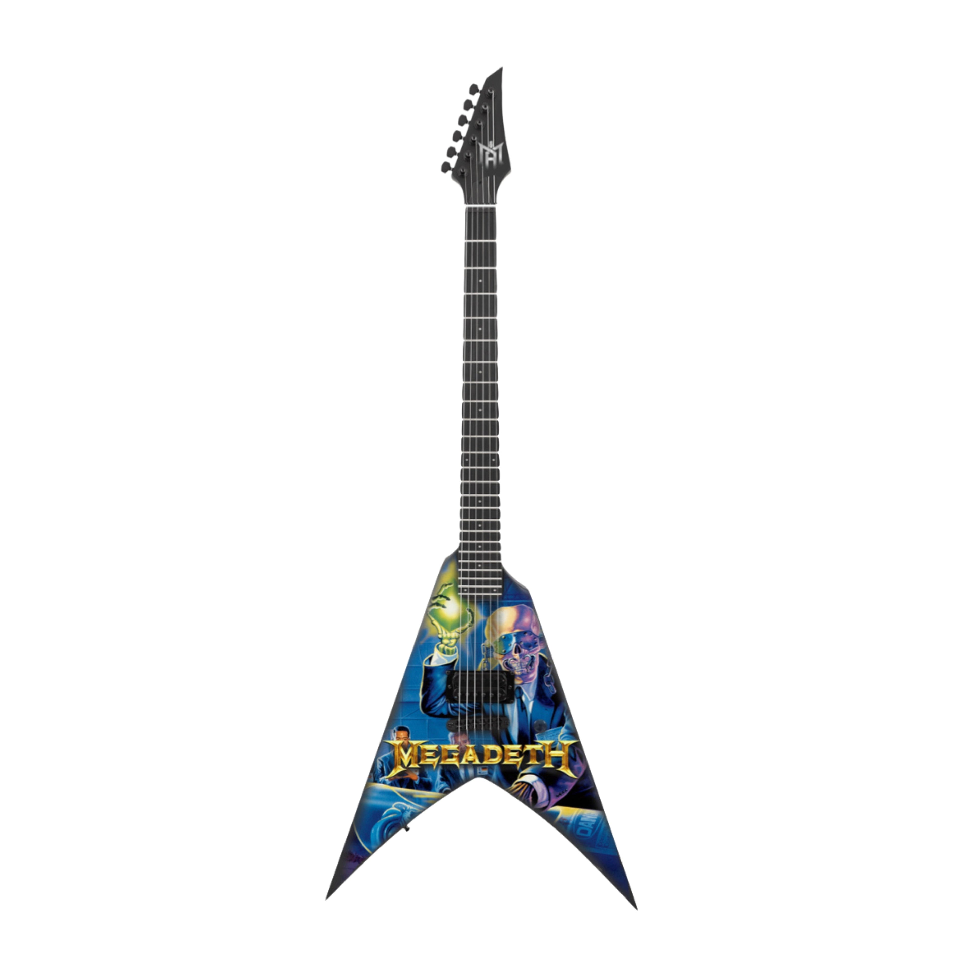 Megadeth Rust In Peace Miniature Guitar