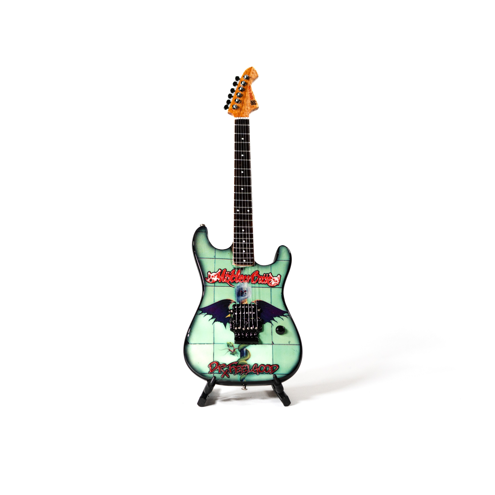 Mötley Crüe "Dr. Feelgood" Miniature Guitar