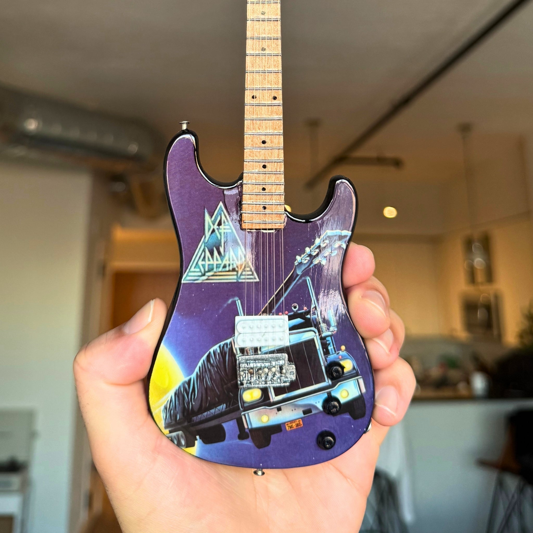 The Complete Def Leppard Miniature Guitar Set – All 6 Official Designs