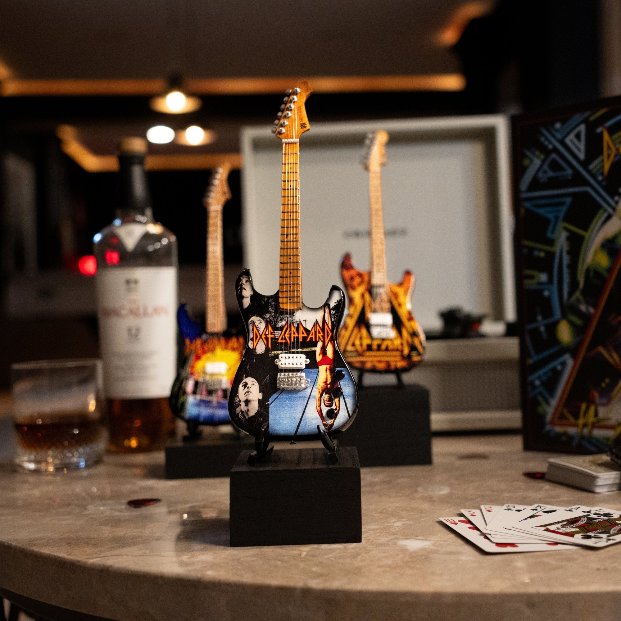 Def Leppard’s “High ‘n’ Dry” Miniature Guitar