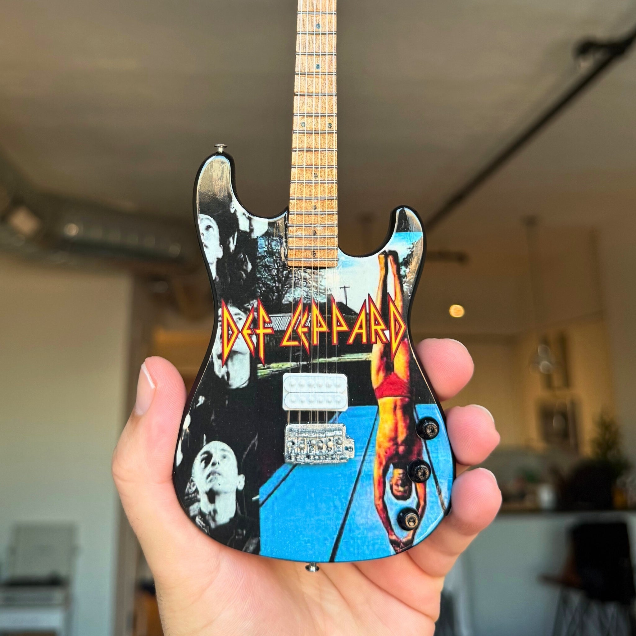 The Complete Def Leppard Miniature Guitar Set – All 6 Official Designs