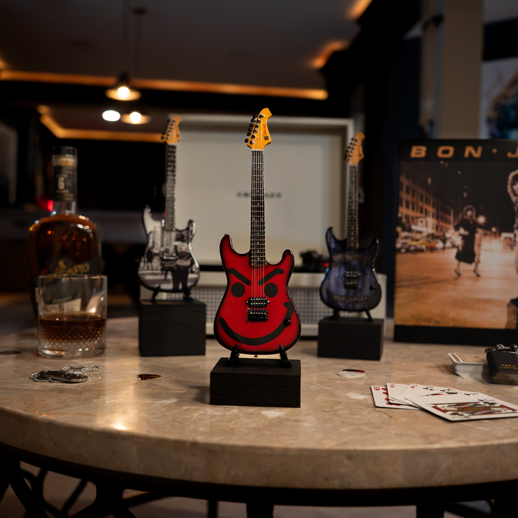 Bon Jovi Have a Nice Day Miniature Guitar