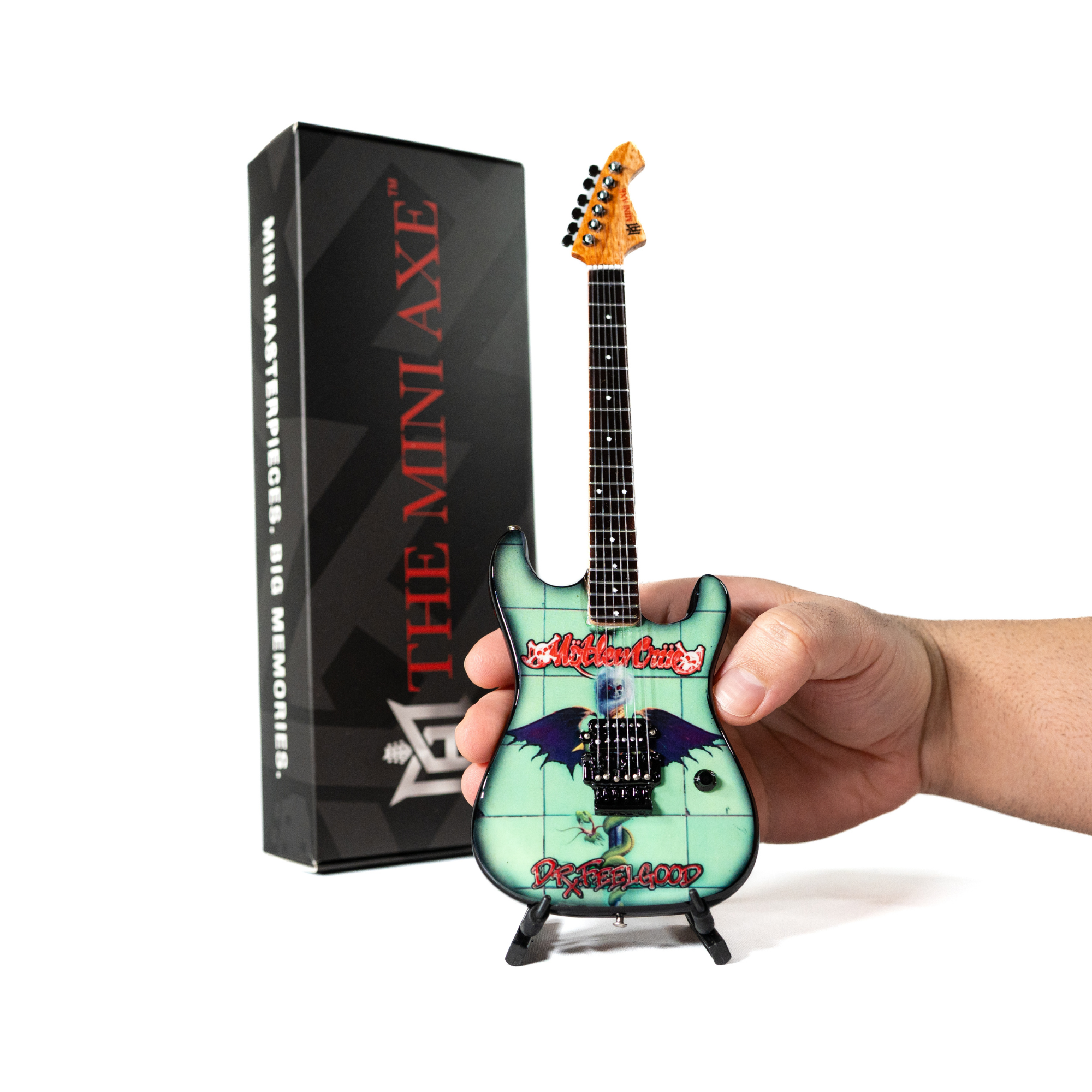 Mötley Crüe "Dr. Feelgood" Miniature Guitar