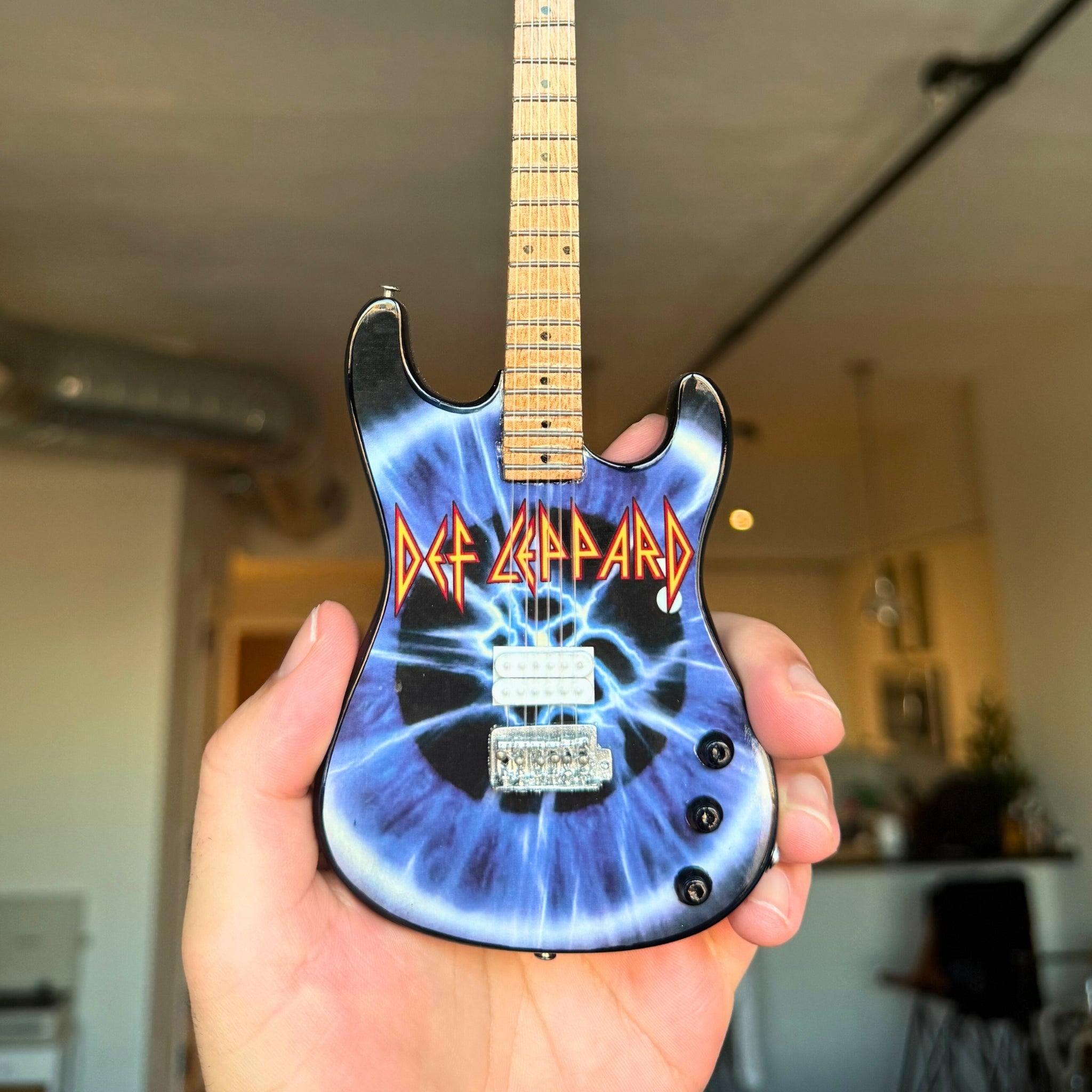 The Complete Def Leppard Miniature Guitar Set – All 6 Official Designs