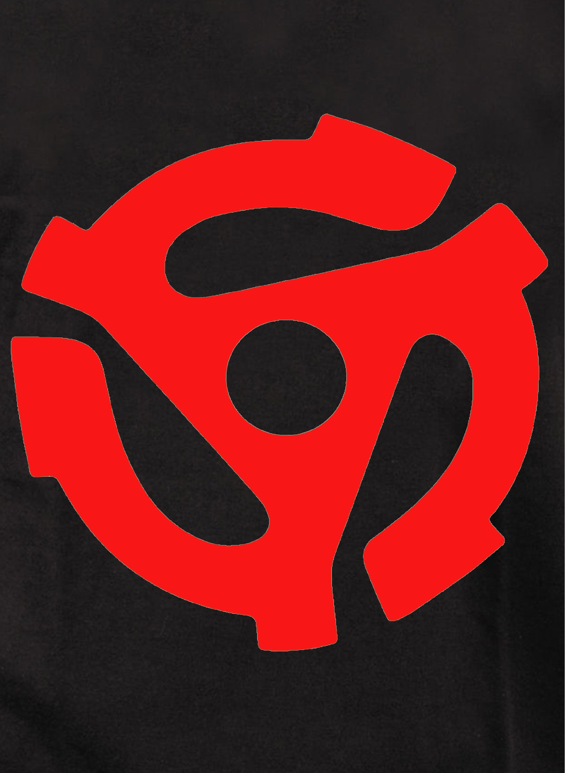 45 Record Spindle Symbol T-Shirt