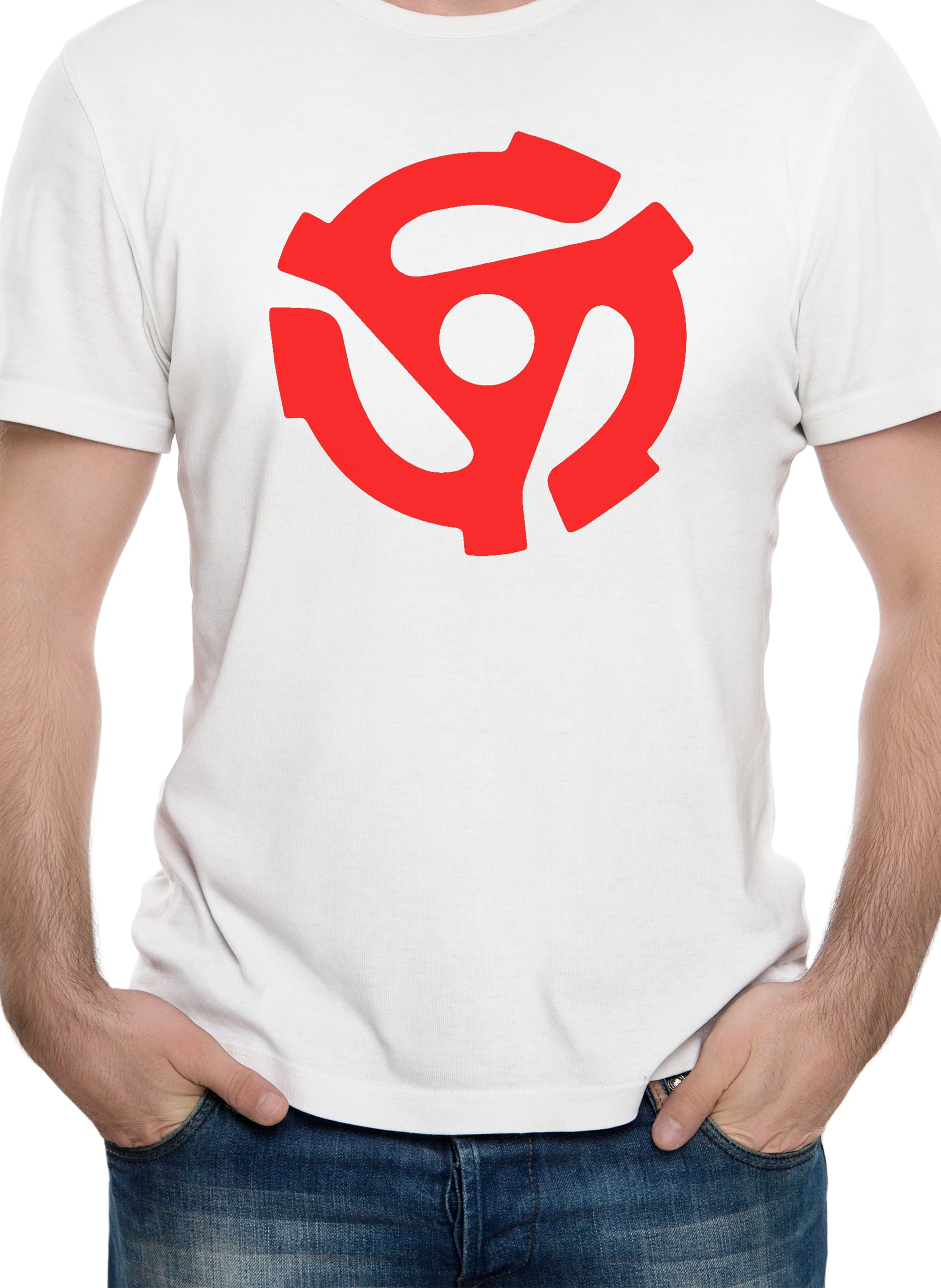 45 Record Spindle Symbol T-Shirt