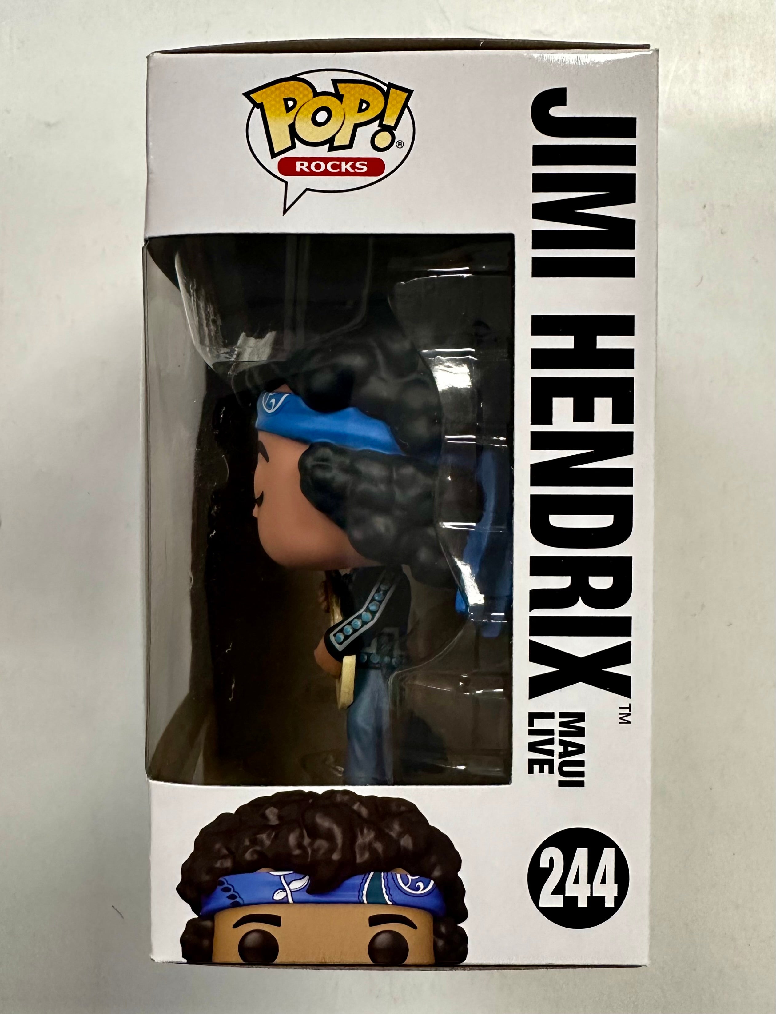 Funko Pop! Rocks Jimi Hendrix (Maui Live) With Guitar #244 Vaulted 2021