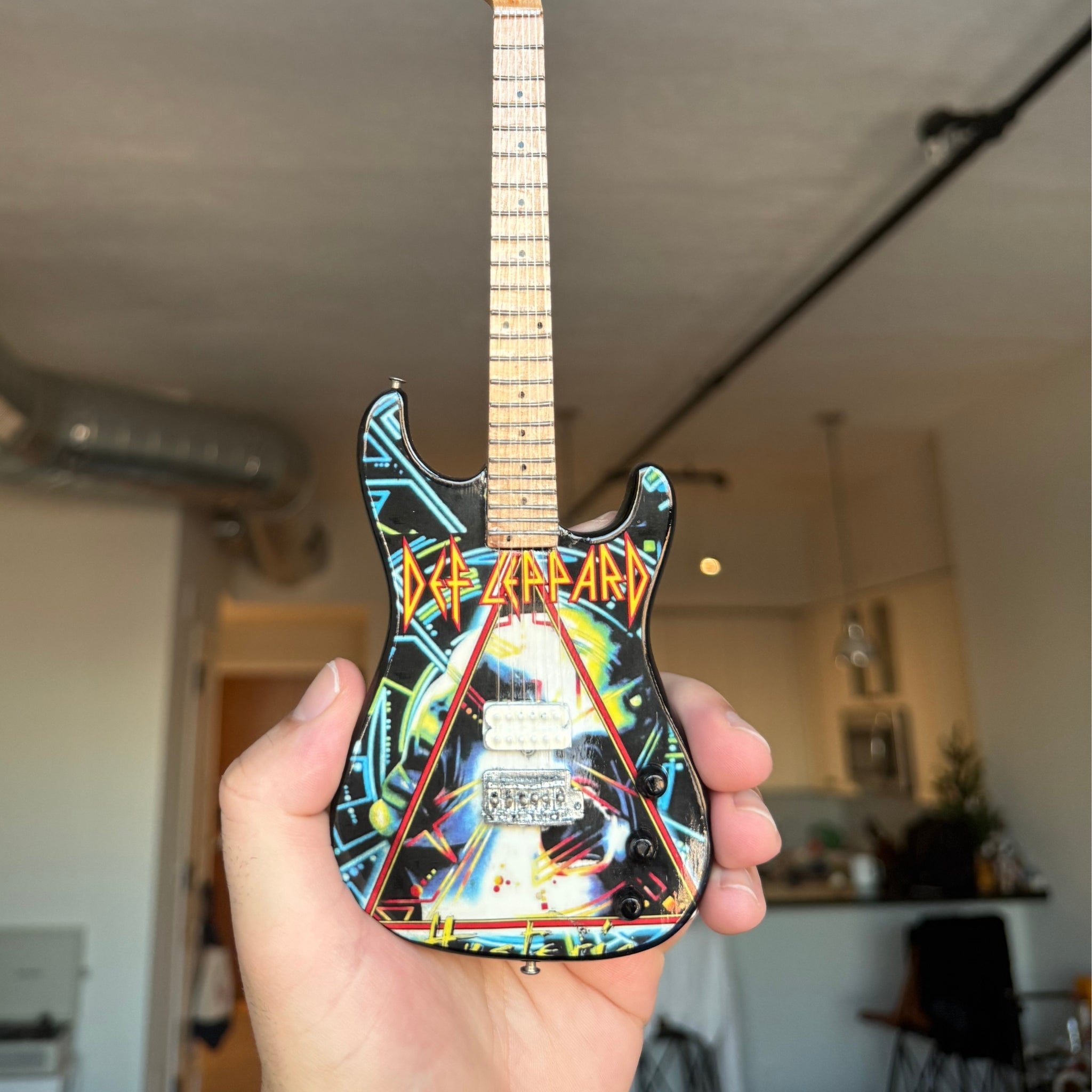 The Complete Def Leppard Miniature Guitar Set – All 6 Official Designs