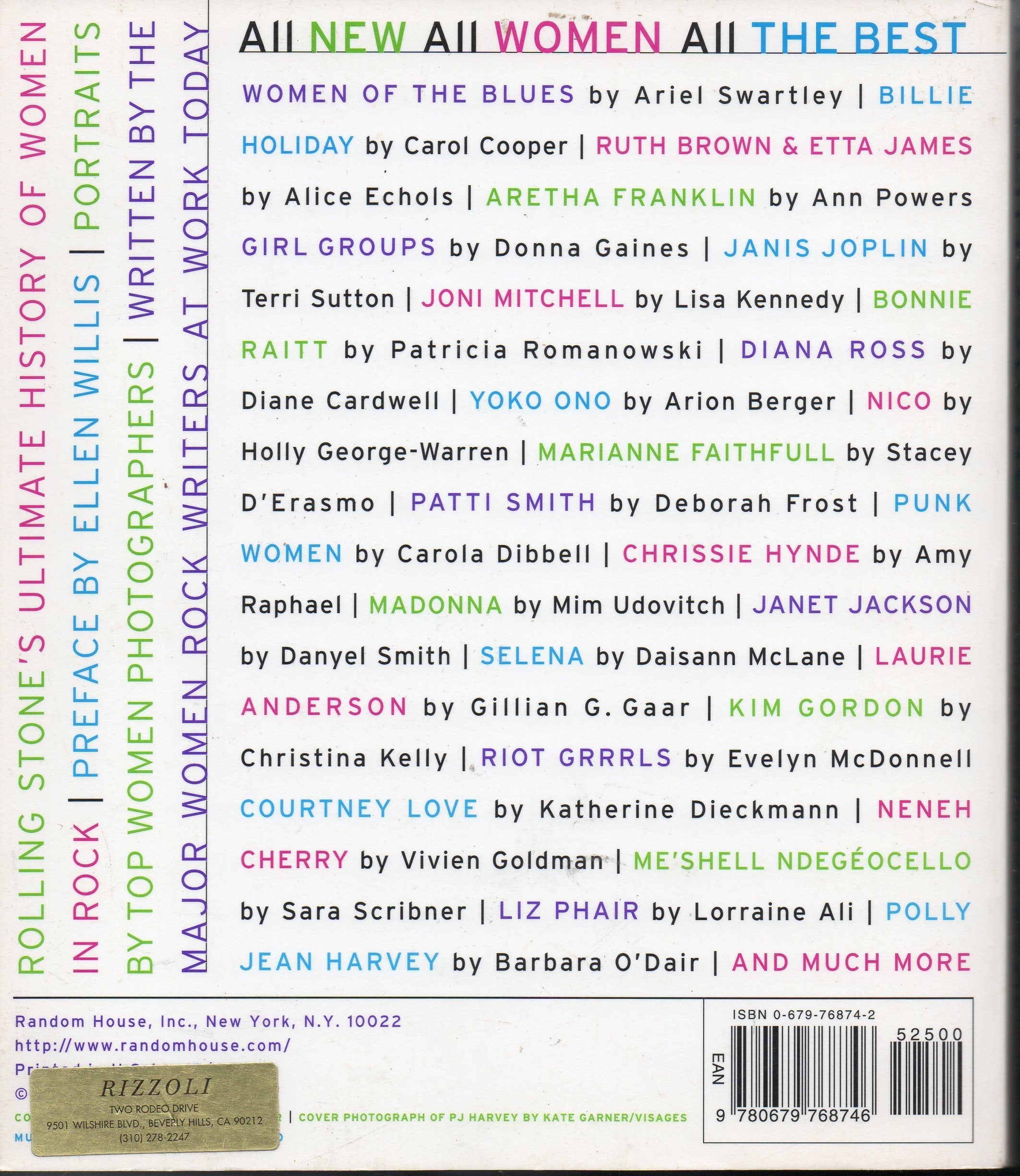 The Rolling Stone Book of Women in Rock: Trouble Girls by O'