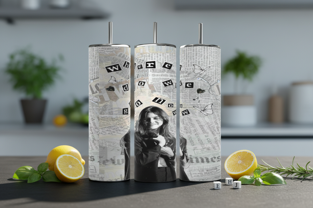 Gracie Abrams NY Times Music 20oz Skinny Tumbler