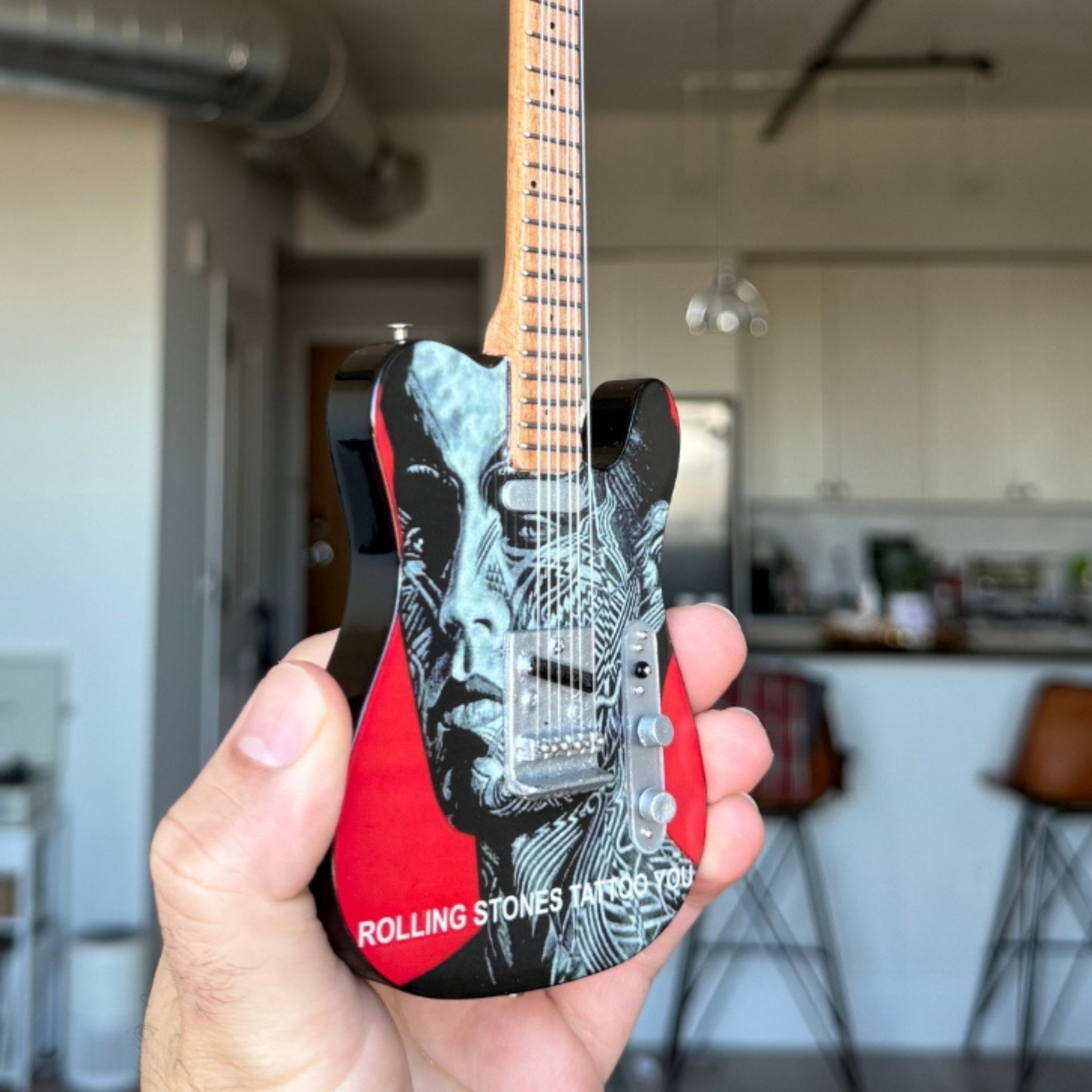 The Rolling Stones "Tattoo You" Miniature Guitar