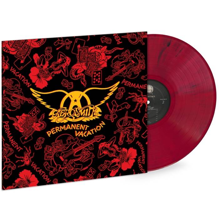 Aerosmith - Permanent Vacation (Limited Edition, 180 Gram, Red & Black Marble Vinyl)