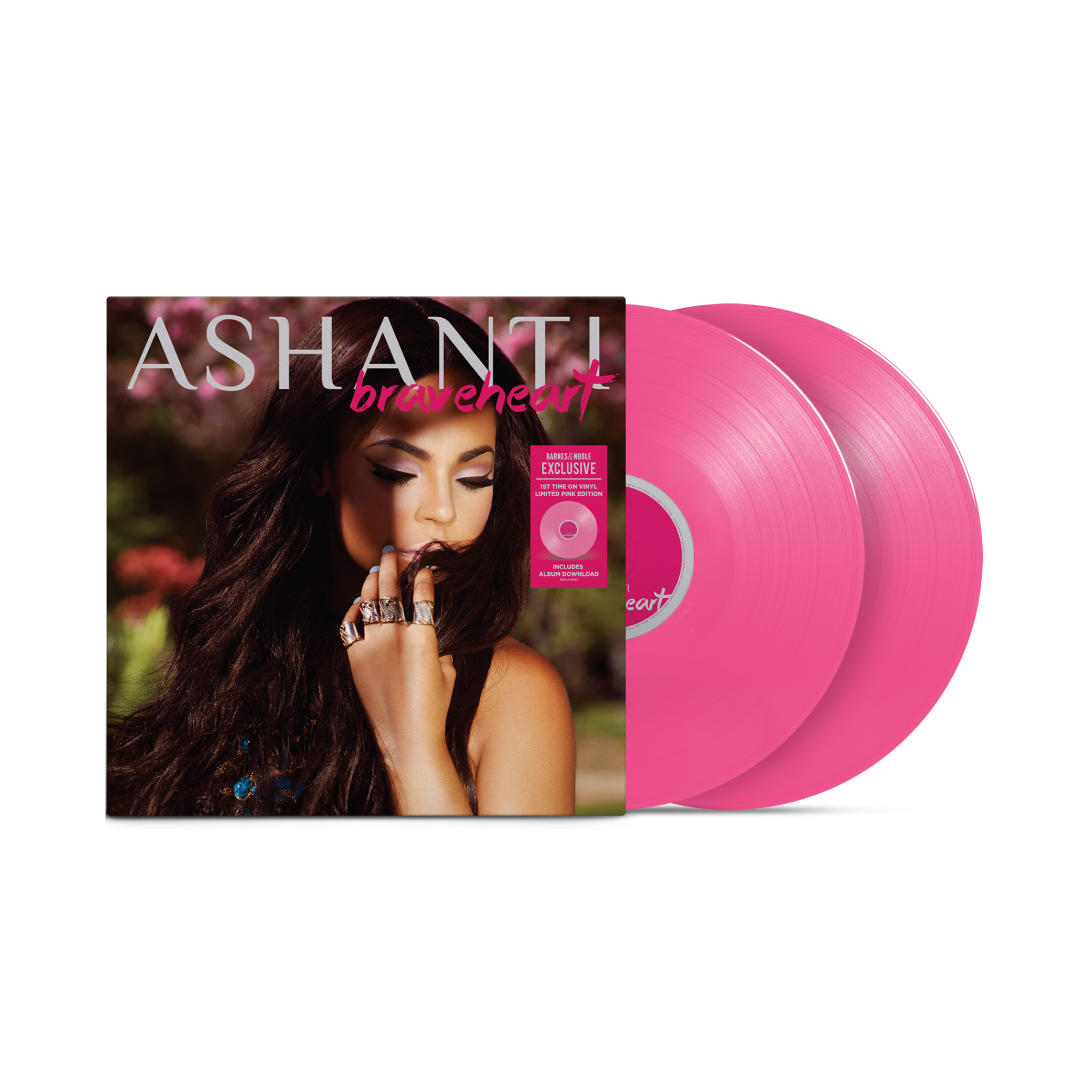Ashanti - Braveheart Pink Double Vinyl LP
