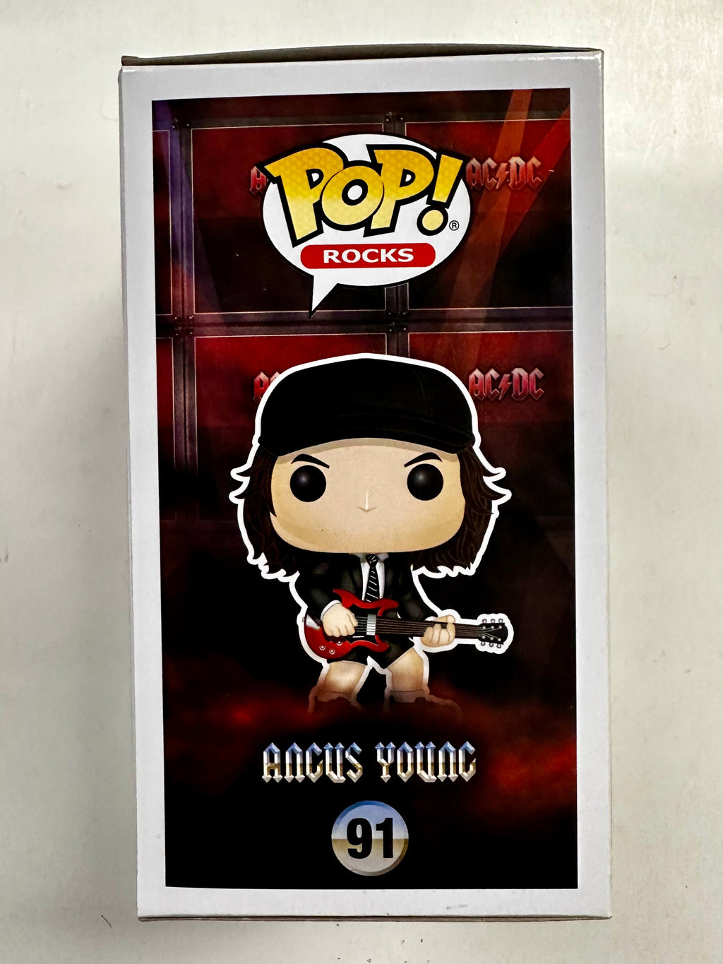 Funko Pop! Rocks Angus Young With Guitar #91 AC/DC 2019 Thunderstruck