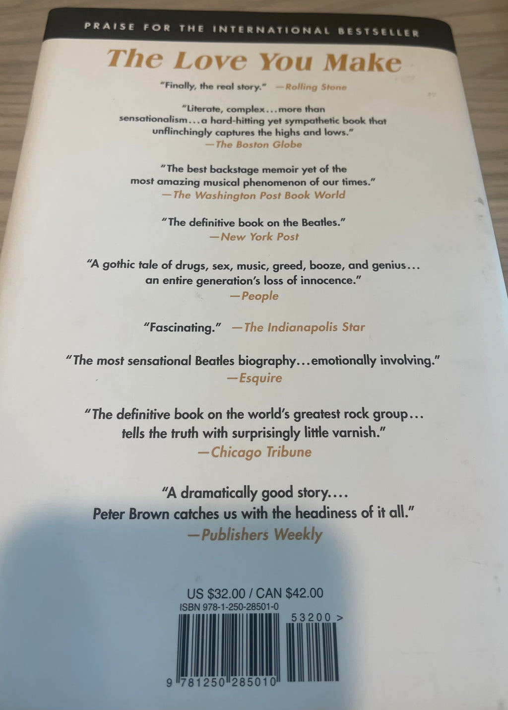 "All You Need Is Love- The Beatles In Their Own Words" Book