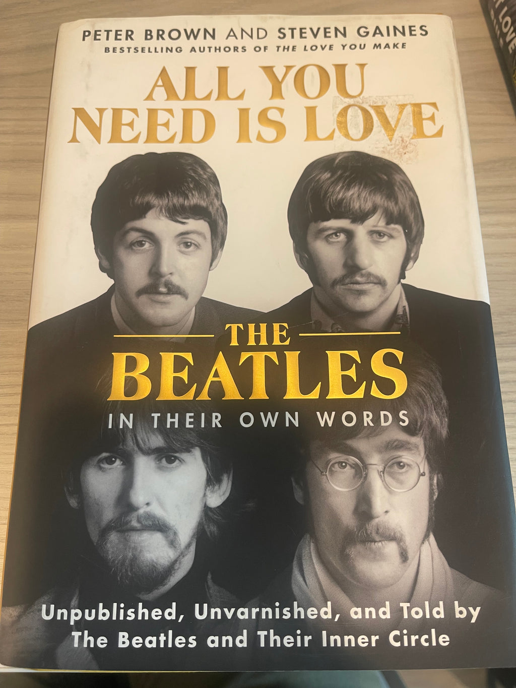 "All You Need Is Love- The Beatles In Their Own Words" Book