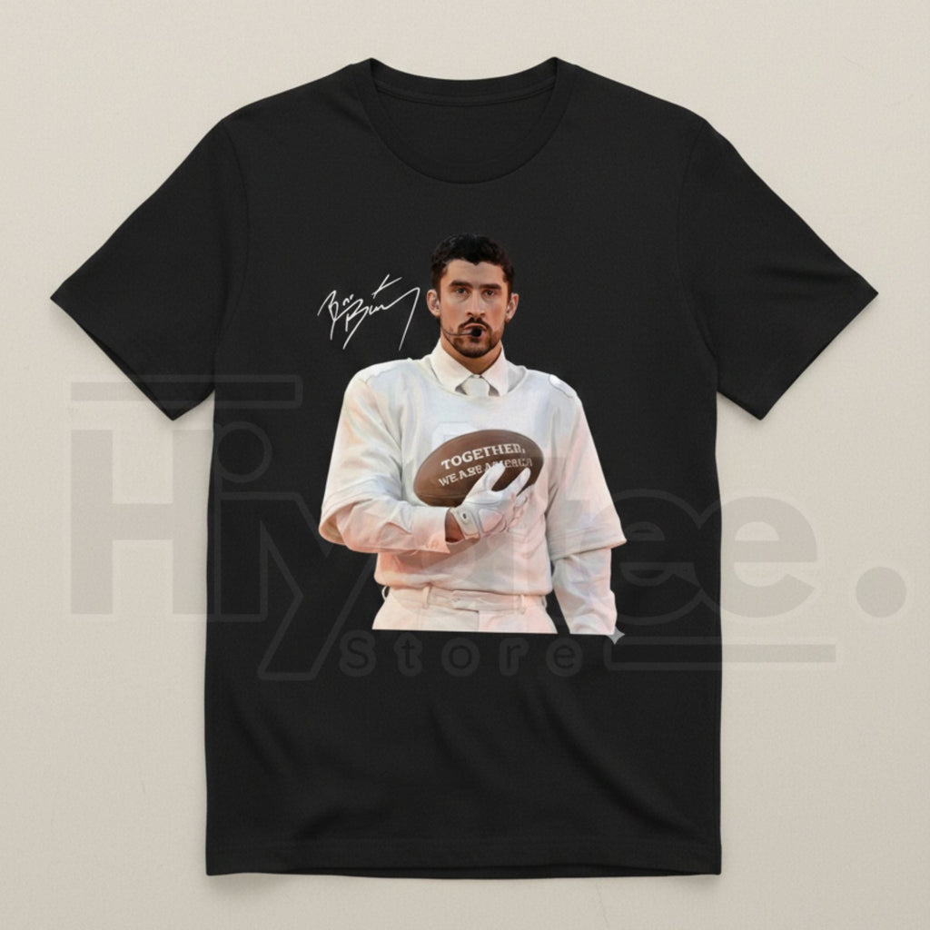 "Benito Gridiron" Football Shirt – Bad Bunny Inspired Sports Graphic Tee