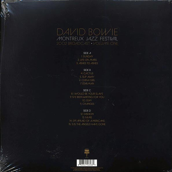 David Bowie "Montreux Jazz Festival" Vol 1
