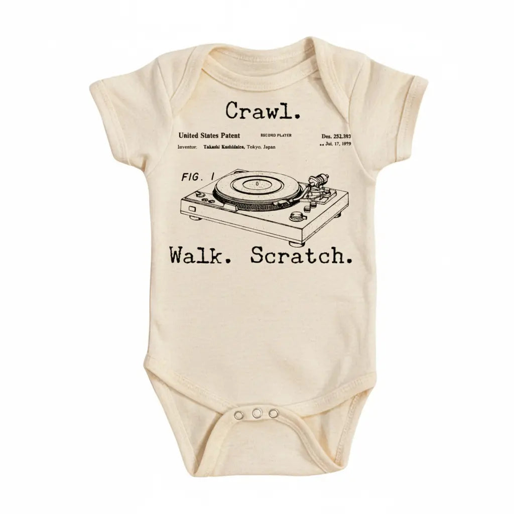 Dj Scratch Newborn Baby Onesie® Bodysuit