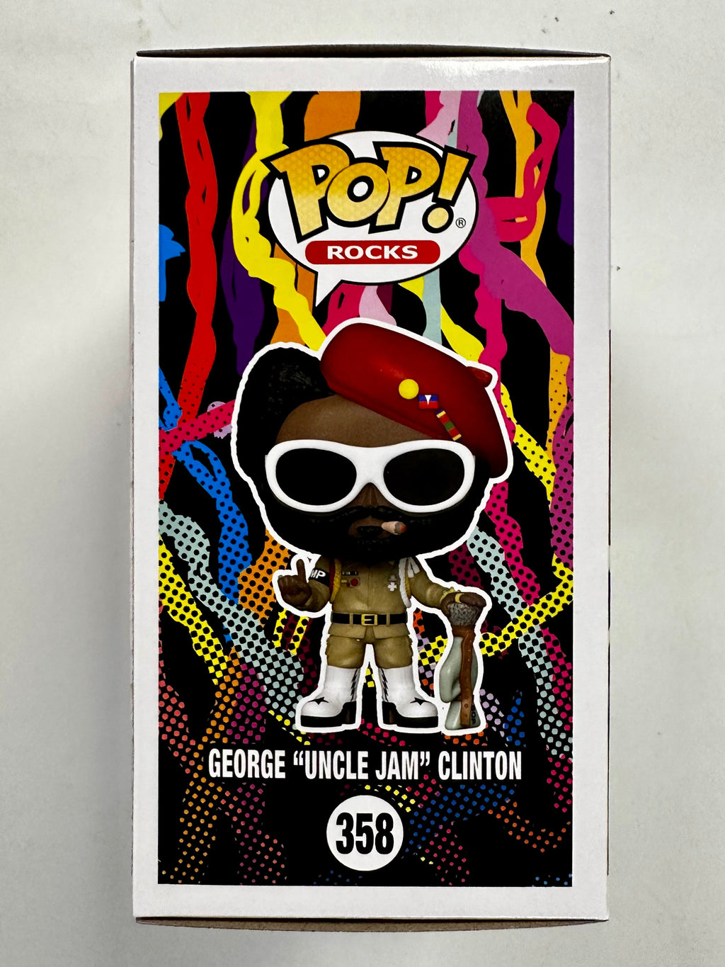 Funko Pop! Rocks George “Uncle Jam” Clinton #358 Parliament Funkadelic 2023