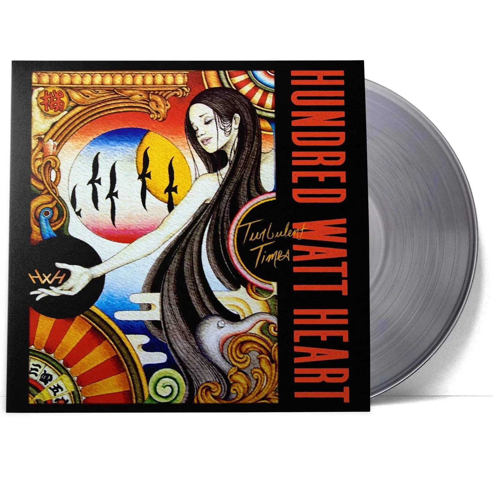 CAPTAIN KIRK DOUGLAS- (The Roots) Hundred Watt Heart - Turbulent Times (Limited Edition, 180 Gram, Clear Vinyl) (LP)
