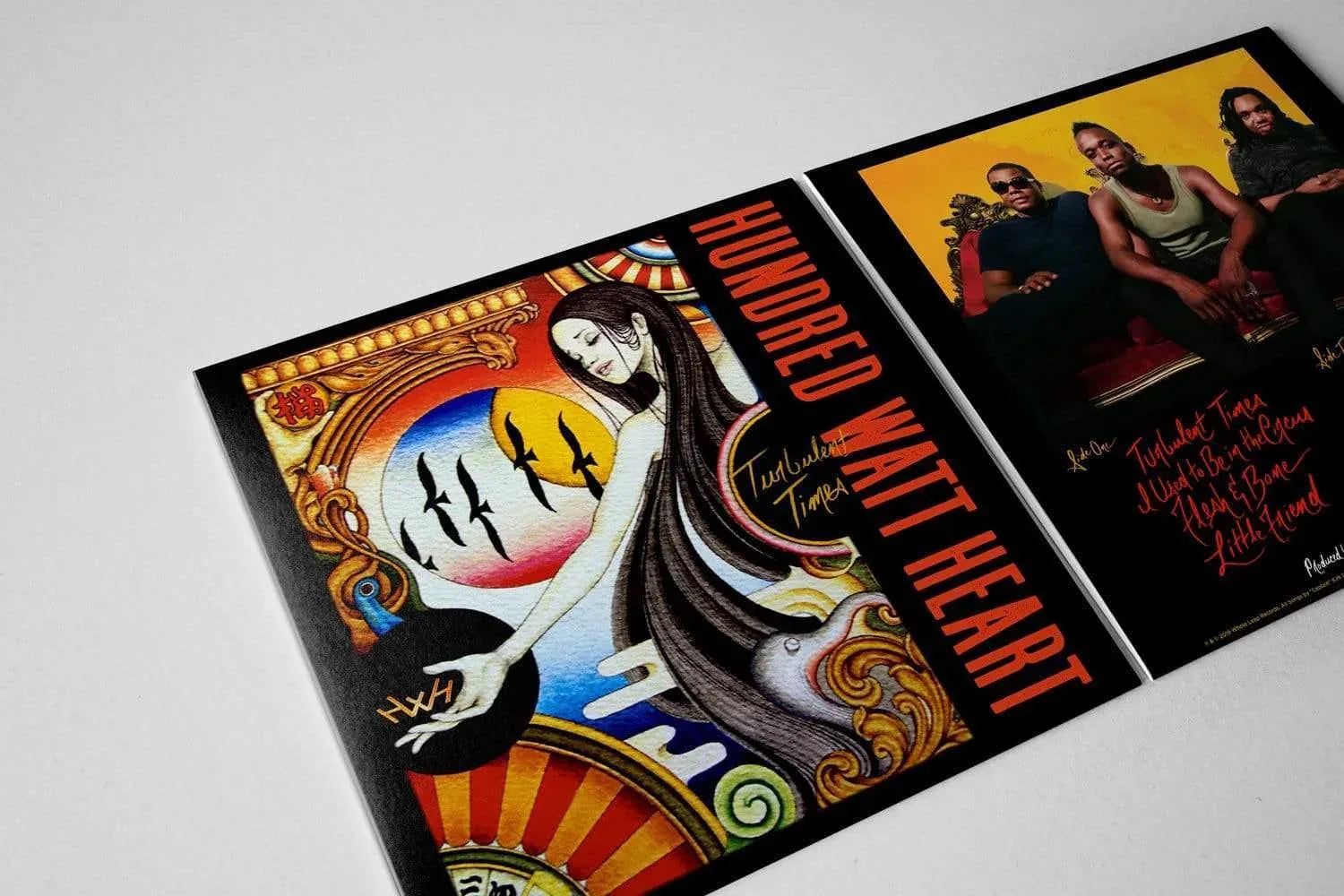 CAPTAIN KIRK DOUGLAS- (The Roots) Hundred Watt Heart - Turbulent Times (Limited Edition, 180 Gram, Clear Vinyl) (LP)