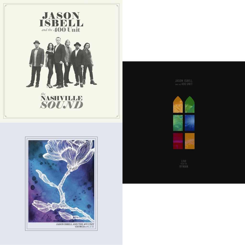 JASON ISBELL BUNDLE 3 LP's - Nashville Sound & Live From The Ryman & Georgia Blue