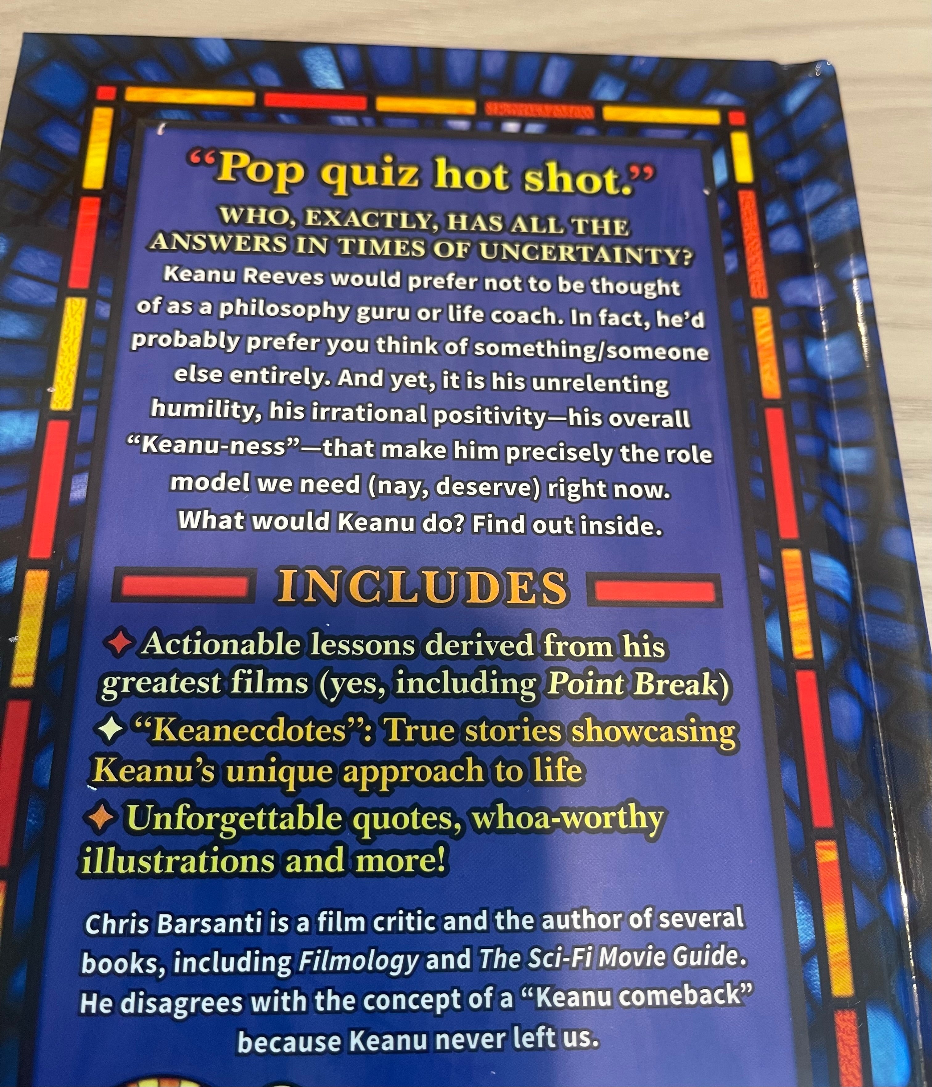 "What Would Keanu Do" Book