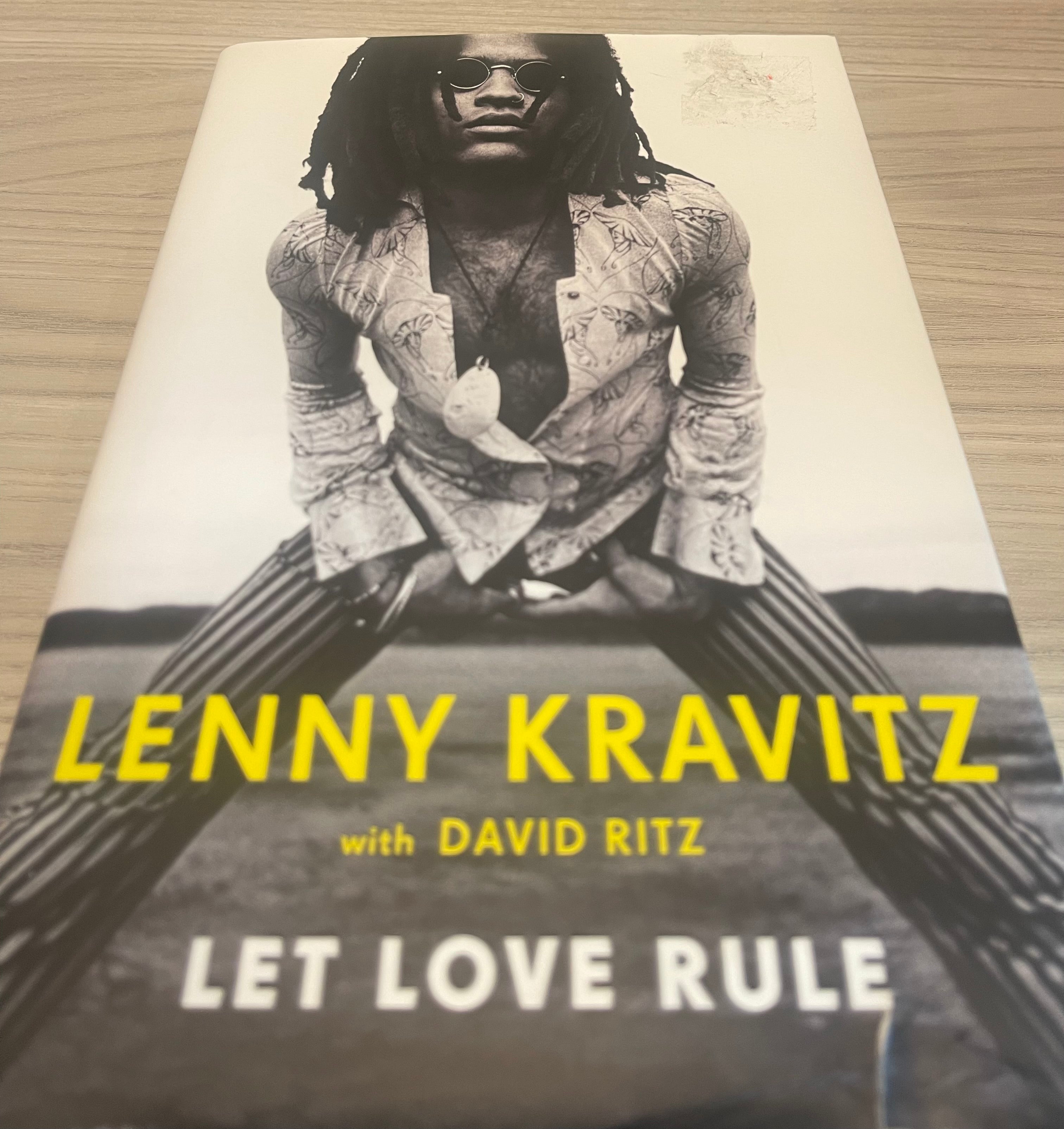 "Let Love Rule" By Lenny Kravitz Book