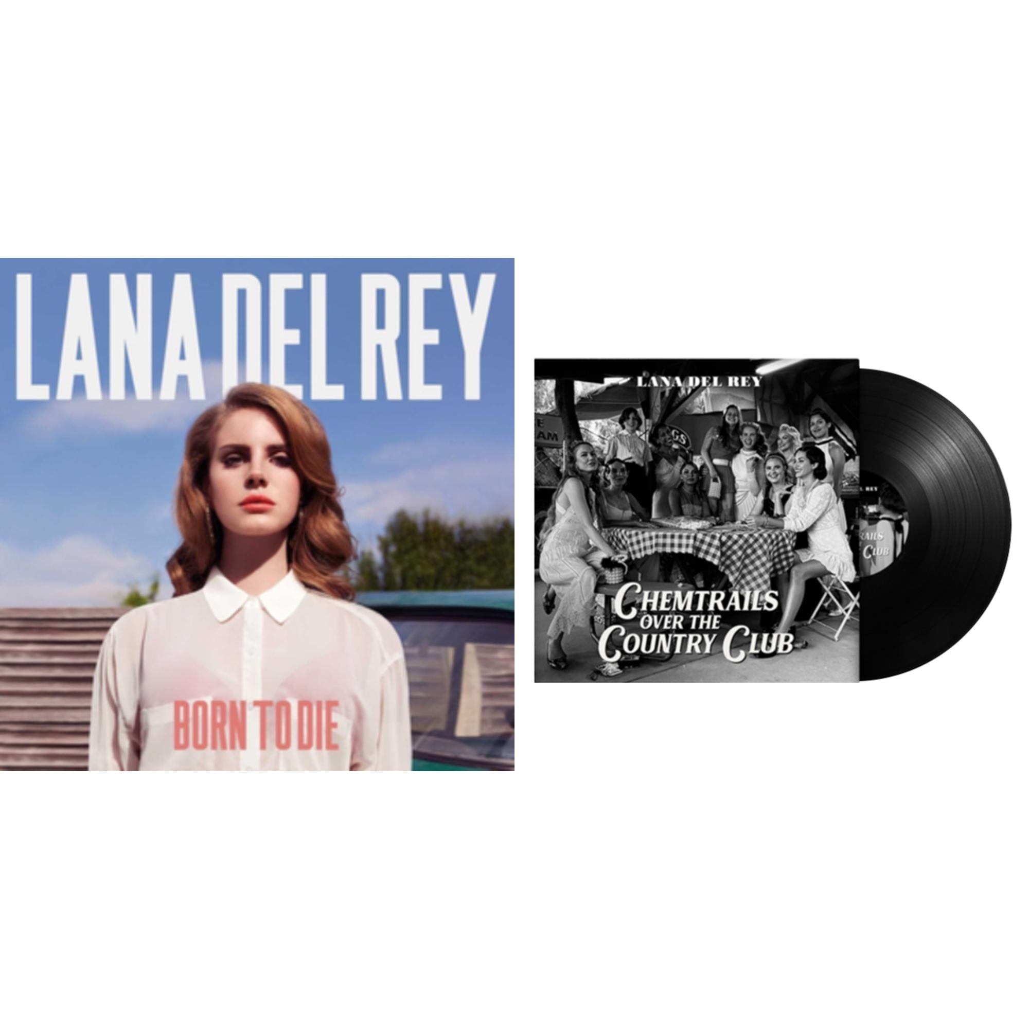 Lana Del Rey BUNDLE 2 LP's- Chemtrails Over The Country Club & Born To Die - LP Vinyl Bundle