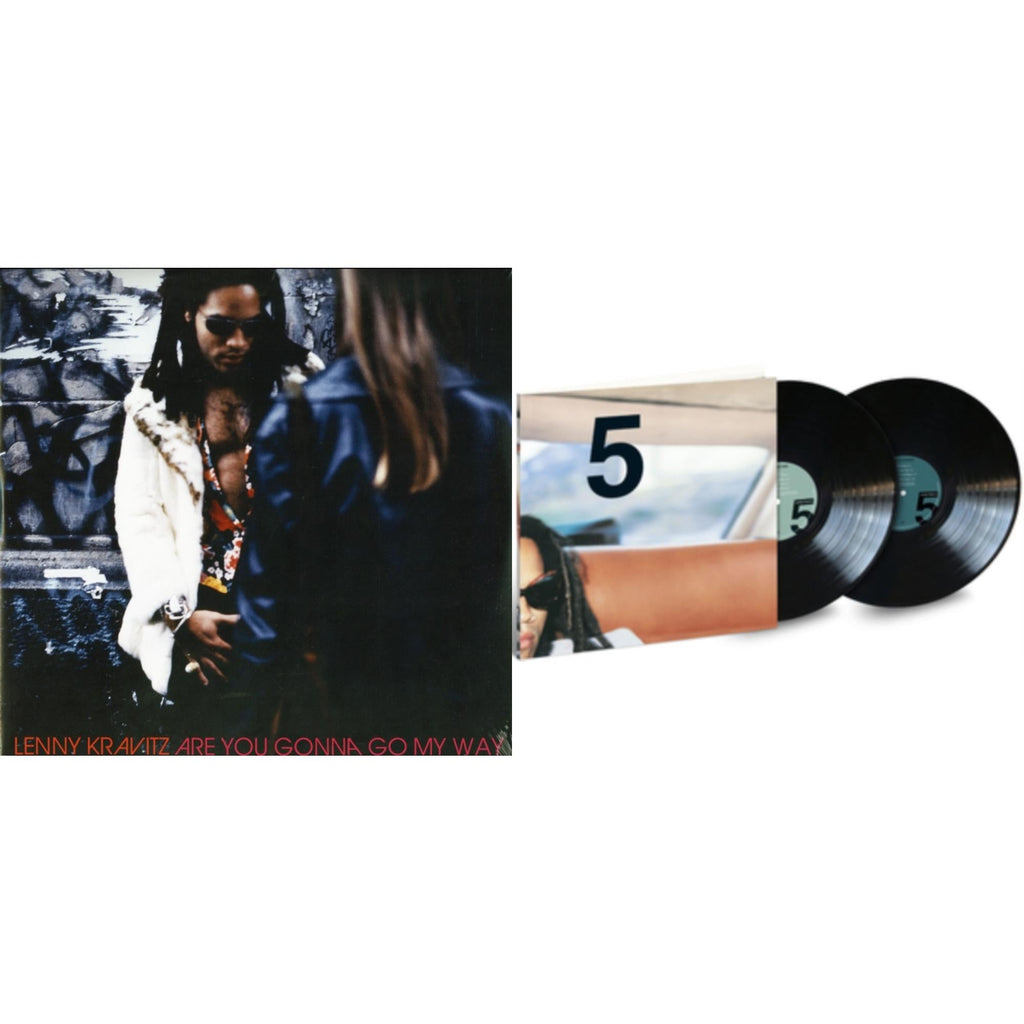LENNY KRAVITZ BUNDLE Are You Gonna Go My Way (2 LP) & 5 (2 LP)