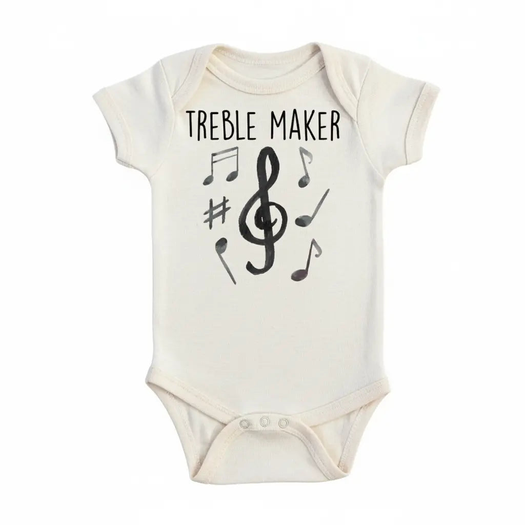 Musician Treble Newborn Baby Onesie® Bodysuit