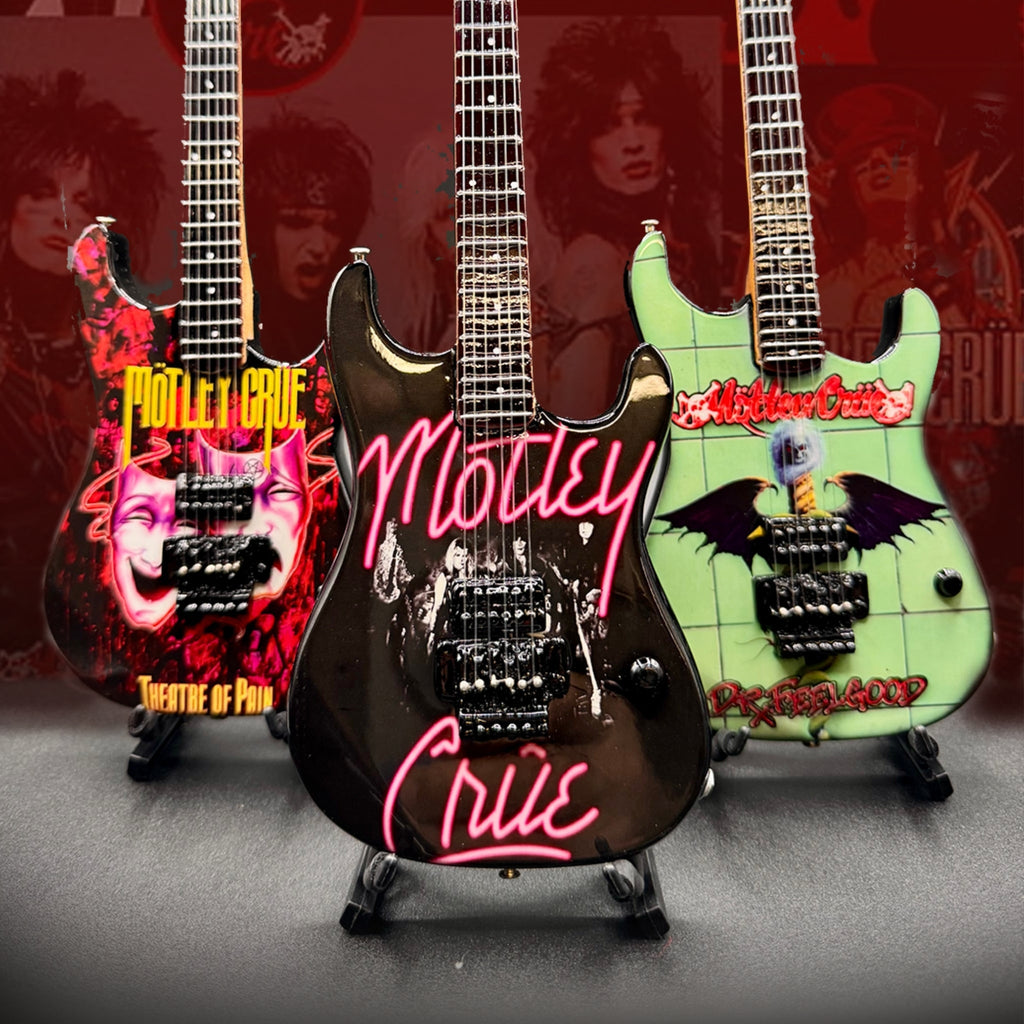 Mötley Crüe "Dr. Feelgood" Miniature Guitar