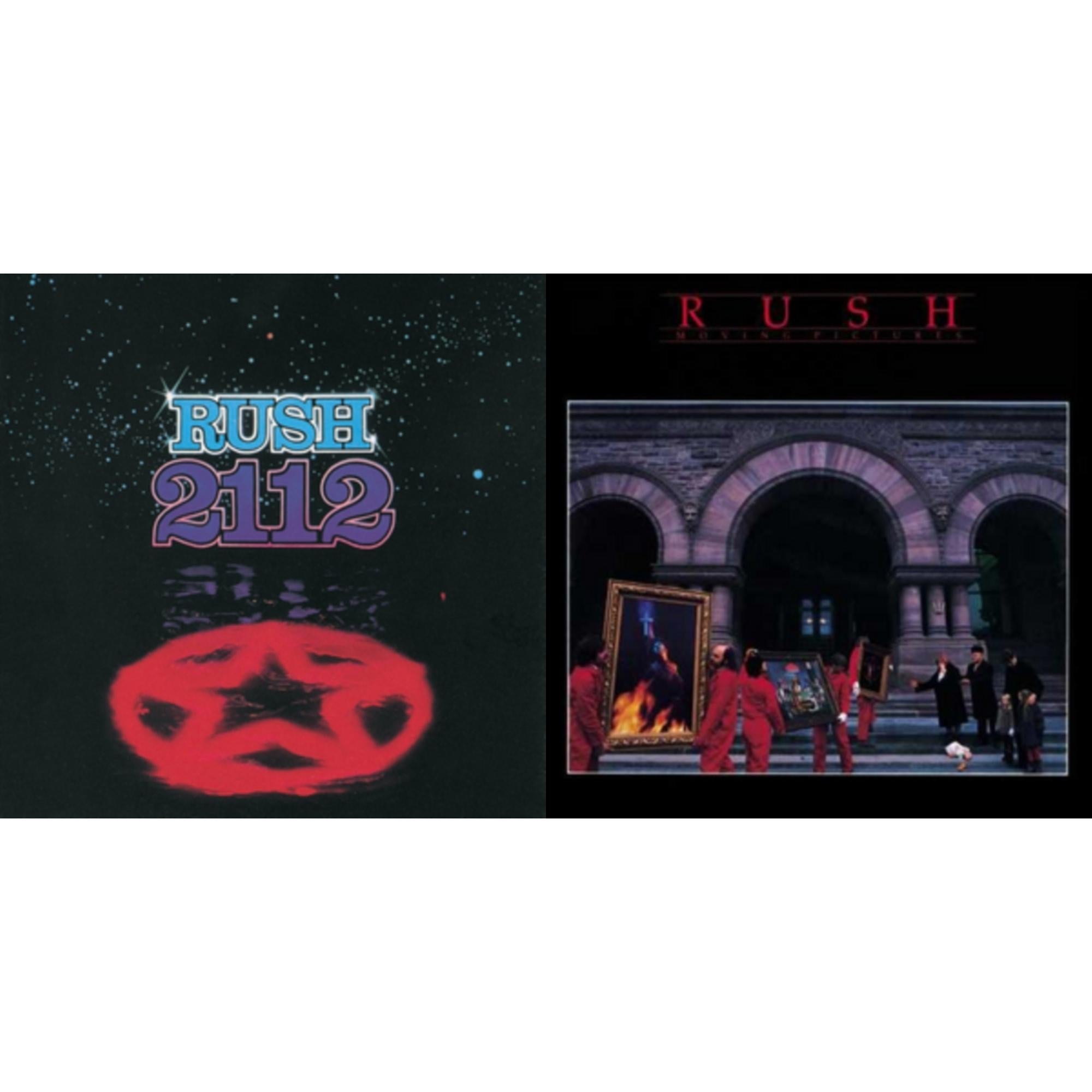 RUSH BUNDLE 3LP's 2112 (180G) & Moving Pictures (180G LP Vinyl/Dl Card)