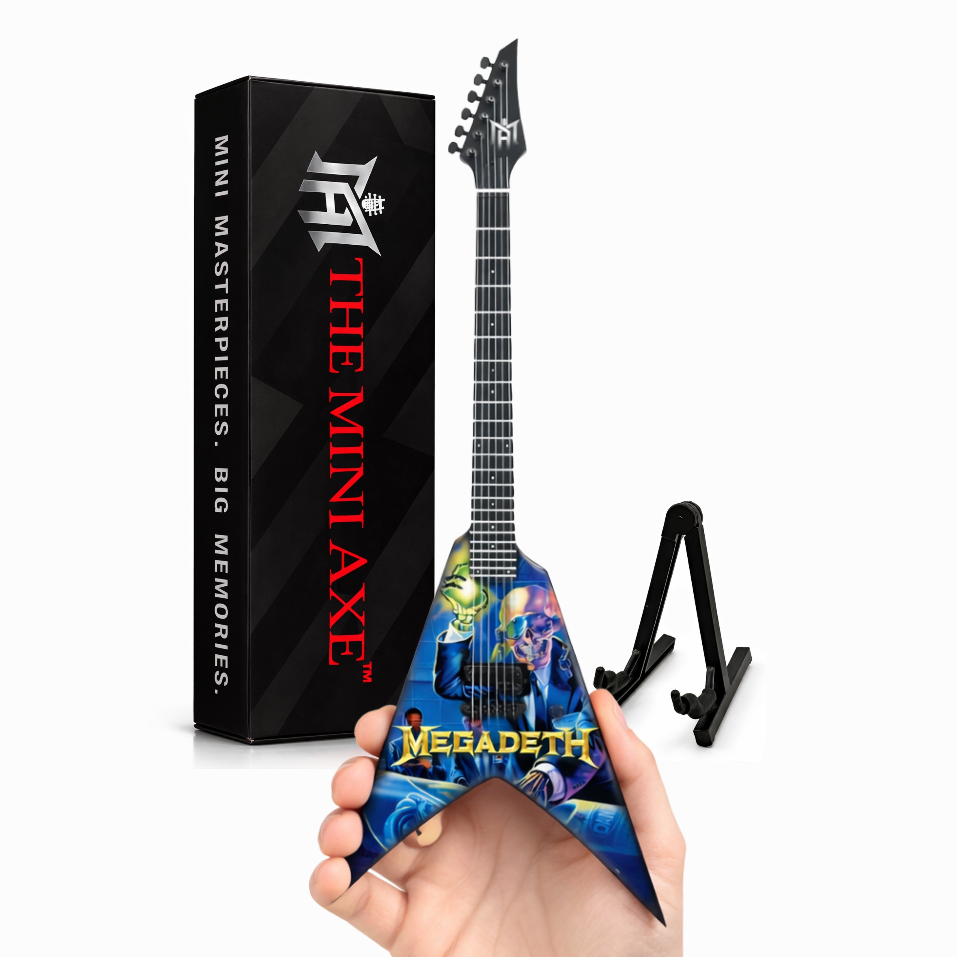 Megadeth Rust In Peace Miniature Guitar
