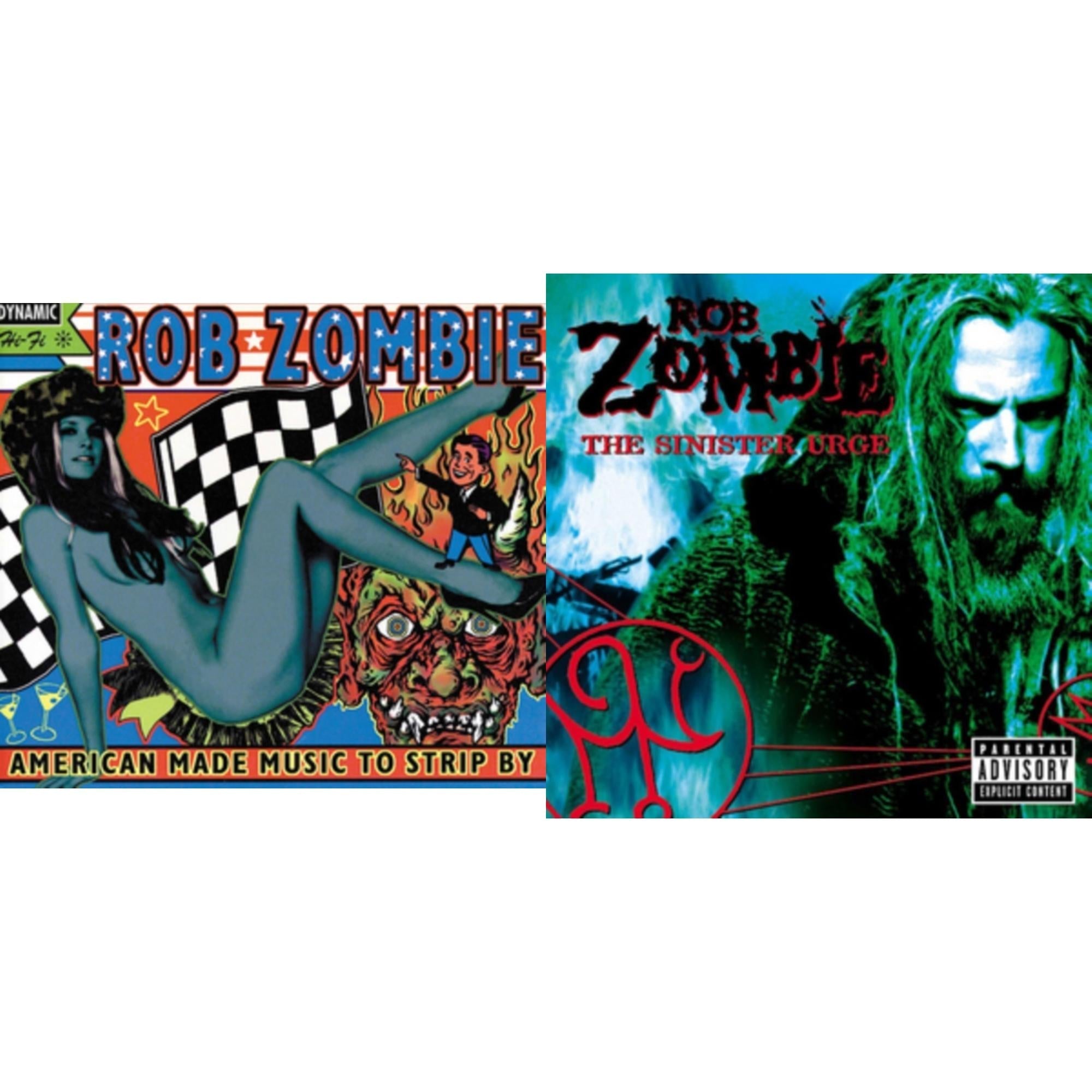 ROB ZOMBIE BUNDLE 2 LP's - American Made Music To Strip By (2LP) & Sinister Urge