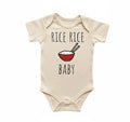 Rice Asian Newborn Baby Onesie® Bodysuit