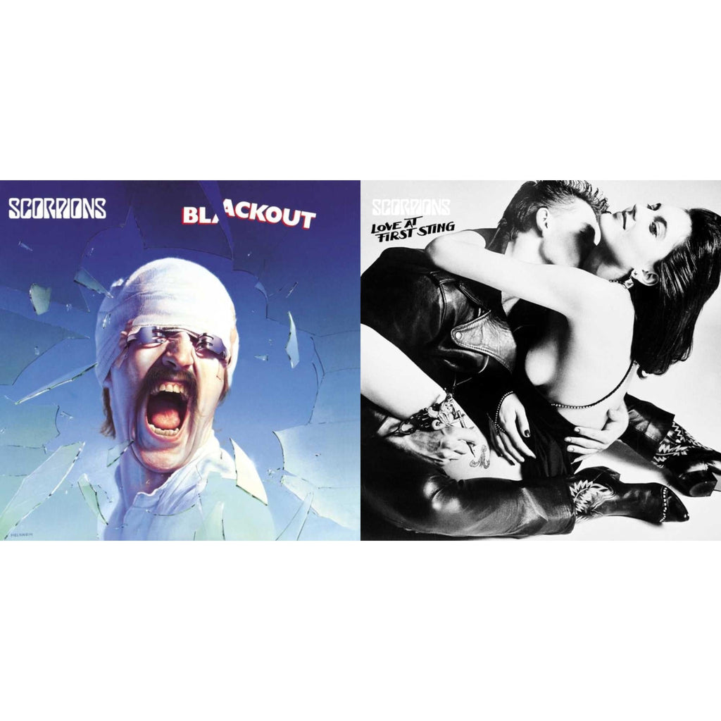 SCORPIONS BUNDLE CD Blackout & Love At First Sting