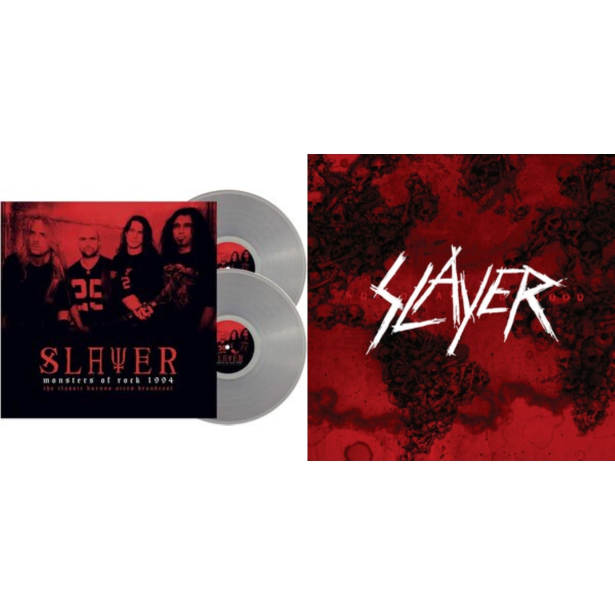 SLAYER - World Painted Blood & Monsters Of Rock 1994 (2LP/140G/Clear Vinyl)