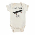Skateboarding Newborn Baby Onesie® Bodysuit