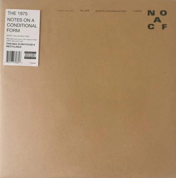 The 1975 - Notes On A Conditional Form (Recycled Gatefold Sleeve, Clear Vinyl) (2 LP)